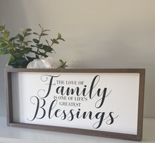 Load image into Gallery viewer, Sign Family Blessings
