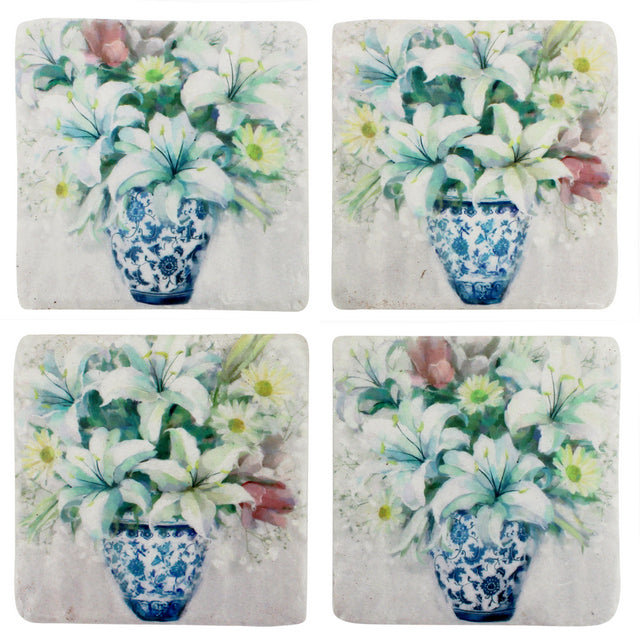 Bouquet Resin Coasters